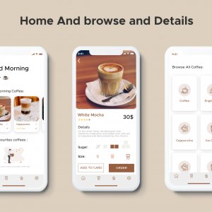 Coffee Mix Ui kit