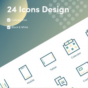 Business and Financial Icon Set