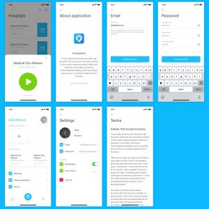 Hospadviser UI Kit for Sketch