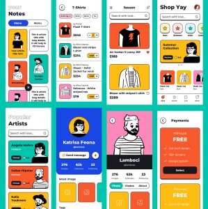 Contra - Open Source Wireframe Kit