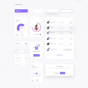 Bodyform - Fitness App UI Kit for Sketch