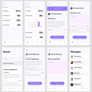Freelance Platform UI Kit for Figma