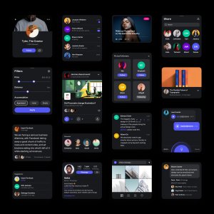 Social UI Kit for Figma