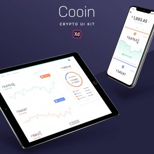 Cooin Crypto UI Kit for Adobe XD