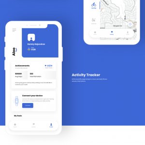 Aloo - Fitness UI Kit for Adobe XD