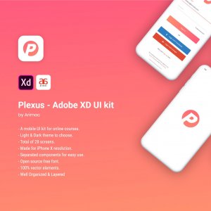 Plexus - Free Adobe XD UI Kit