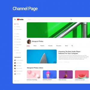 YouTube Redesign Concept