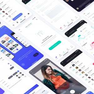 Atro Mobile UI Kit Freebie