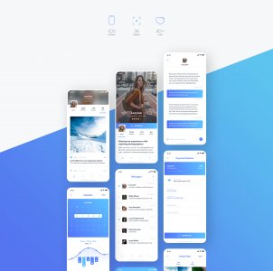 MentorMe UI Kit for Adobe XD