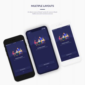 Personal Finance App For Adobe XD