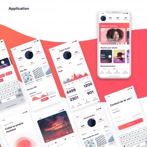 SoundBuzz Music App Free UI Kit