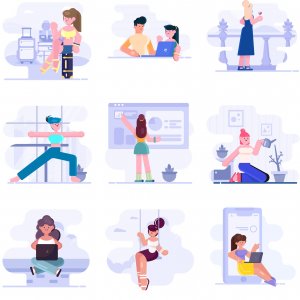 Loomies - 39 Free Illustrations