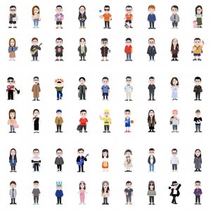 GEE! ME - 100 Illustration Characters