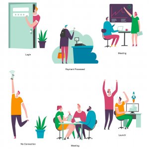 Whoosh! - Funny illustrations