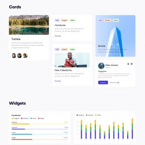Open Source Dashboards UI Kit