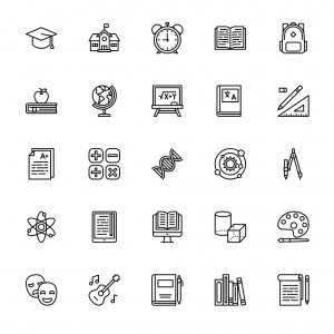 53 Education Free Icons