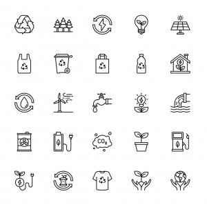 58 Ecology & Nature Free Icons