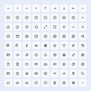 81 Mini Essential Icons for Sketch