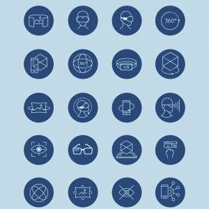 Virtual Reality Free Icon Pack