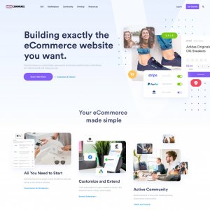 Woo Landing Page for Figma
