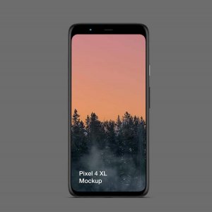 Free Pixel 4 and Pixelbook Go Mockup