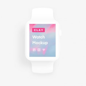 Clay — A free minimalist mockup kit