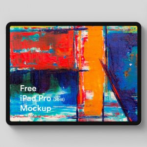 Free iPad Pro 2018 Mockup