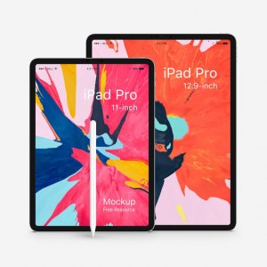 iPad Pro 2018 Mockups