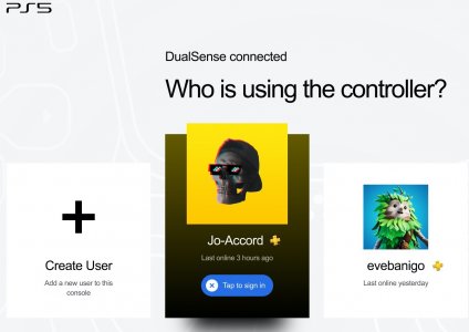 PlayStation 5 Concept UI for InVision Studio