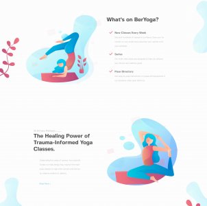 BerYoga - Yoga Landing Page