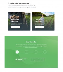 Zou - Farm Landing Page