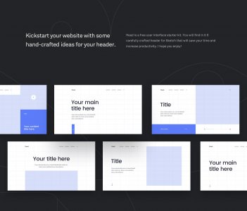 Head: Free Sketch Header Starter Kit