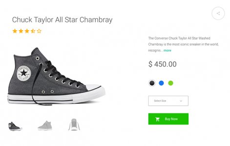 eCommerce Cards Free Sketch UI Kit