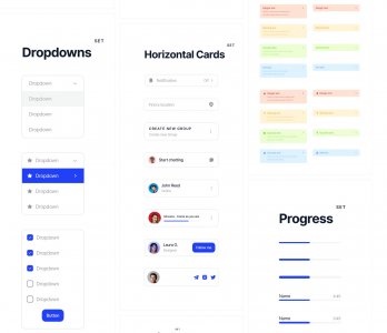 Deca Free UI Kit for Sketch and Figma