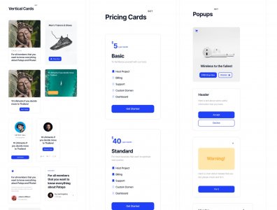 Deca Free UI Kit for Sketch and Figma