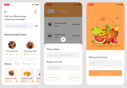 Ecommerce Mobile - Free UI Kit for Figma