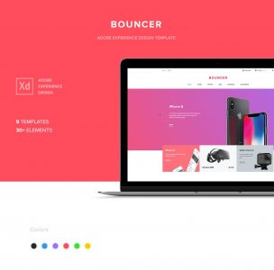 Bouncer - Ecommerce UI Kit for Adobe XD