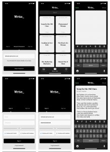 Write - Free UI Kit for Sketch and Adobe XD
