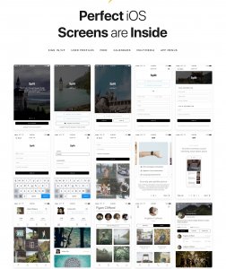Split iOS UI Kit for Sketch