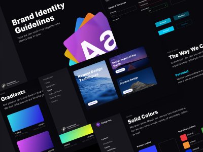 Brand Identity Guidelines 2.0 - Dark Edition