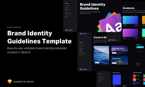 Brand Identity Guidelines 2.0 - Dark Edition