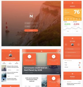 Now - A beautiful cross-platform UI kit
