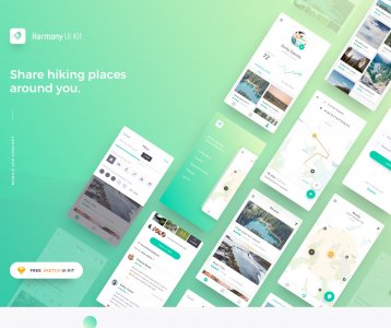 Harmony UI Kit for Sketch