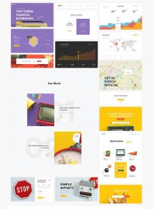 Free UI Kit Landing Page