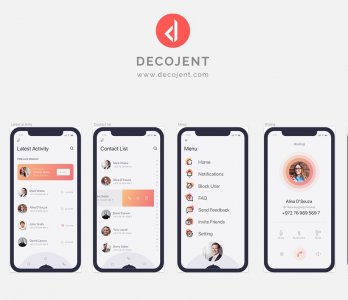 D-Caller Mobile UI Kit