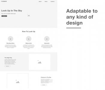 Kemuri Wireframe Ui Kit