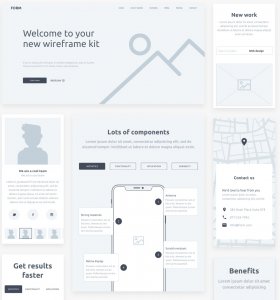 Form - Wireframe kit from InVision