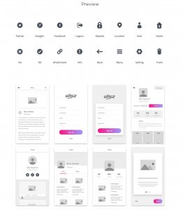 Wirez Free Wireframe Kit