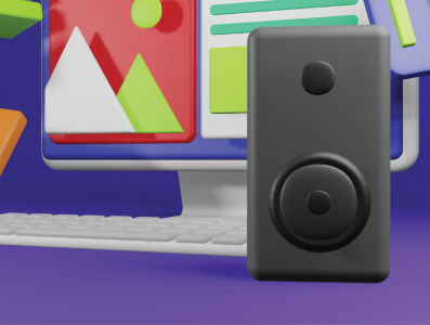 3D Computer Assets for UI