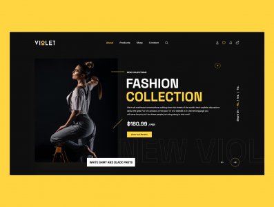 Violet - Ecommerce Shop